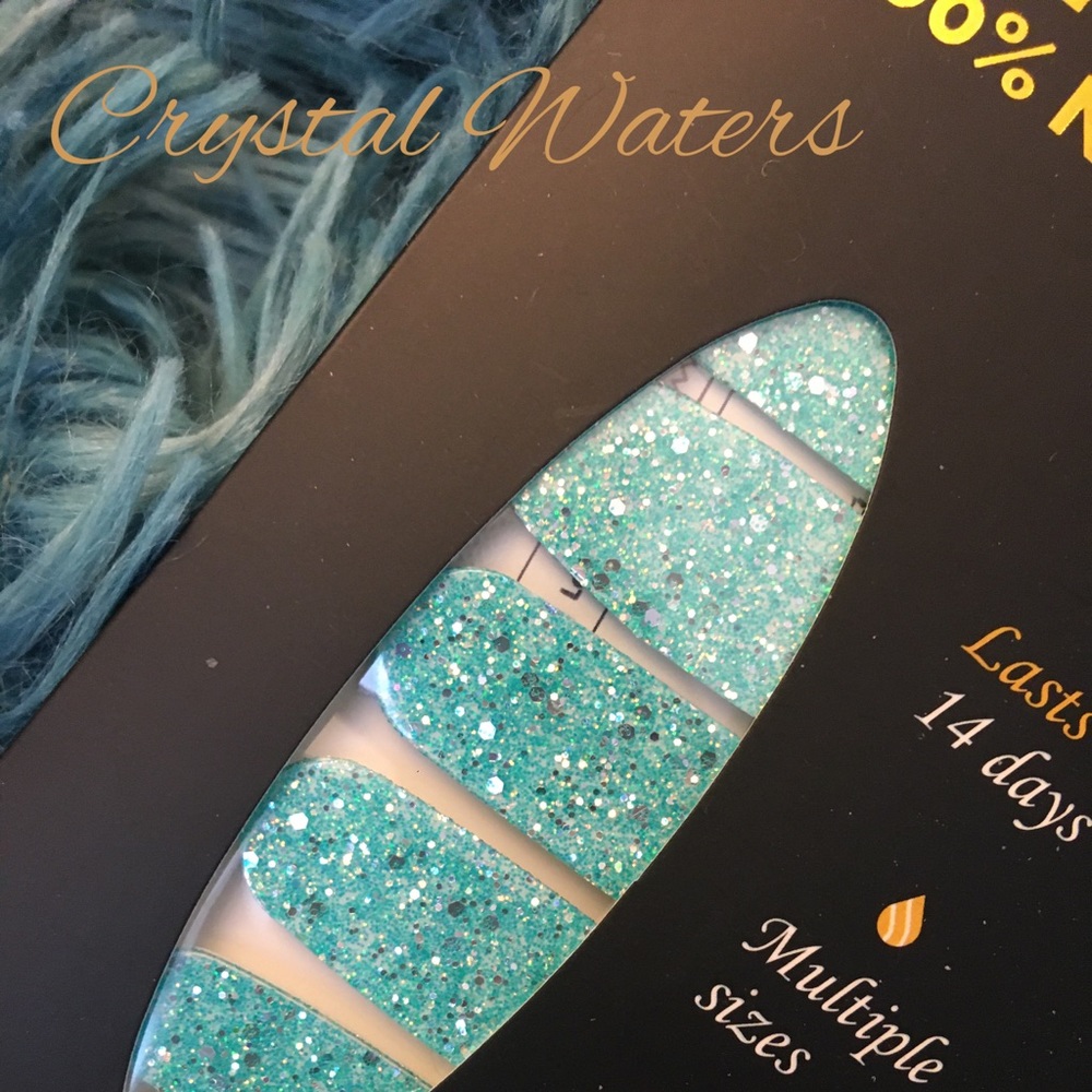 3/$20 Rarity Nail Polish Strips - Crystal Waters